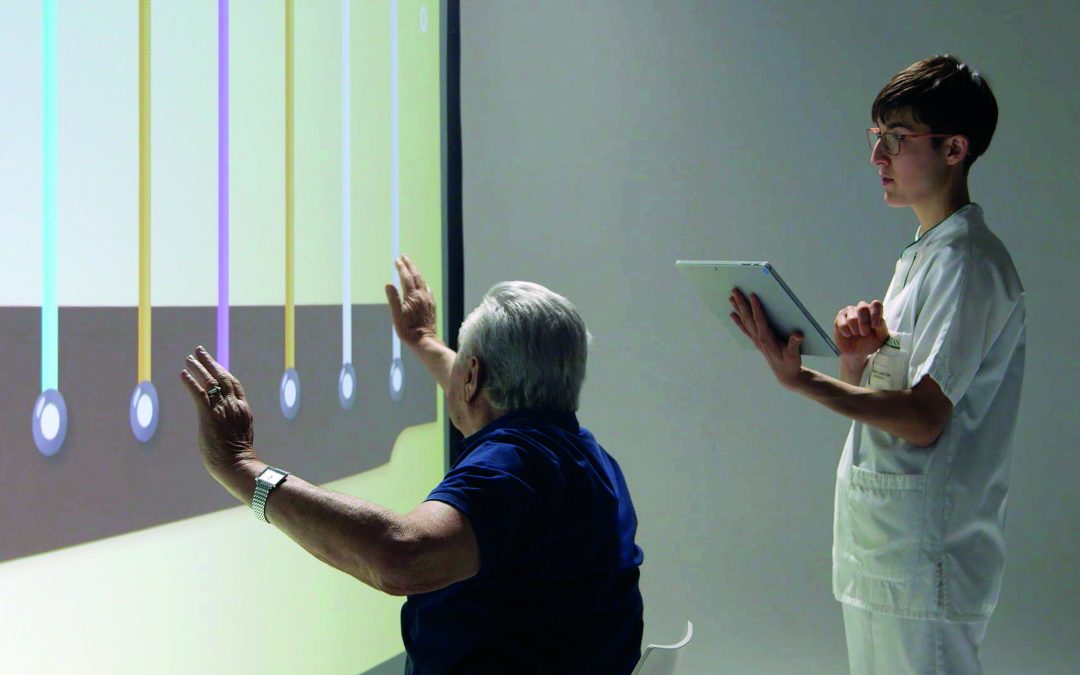 Paciente utilizando nirvana